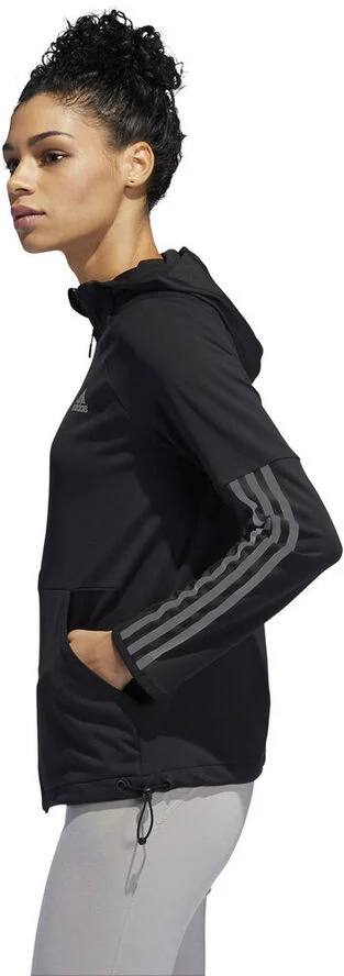 adidas 3-Stripes Hoodie Sort