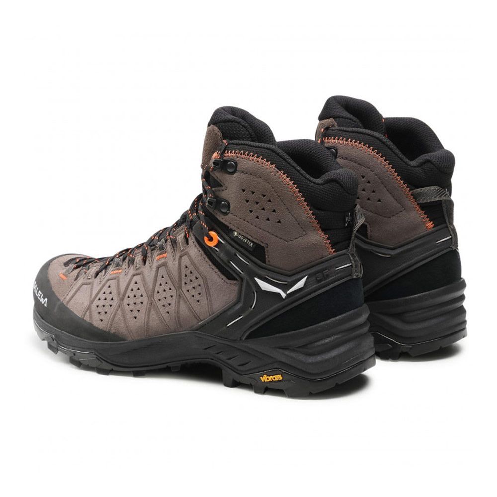 Salewa ALP TRAINER 2 MID GTX - Chaussures randonné Homme wallnut/fluo orange