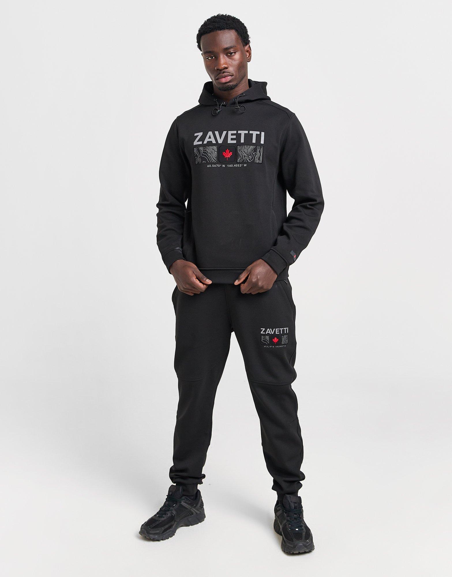 Zavetti Canada Sweat à Capuche Ovello Contour Homme