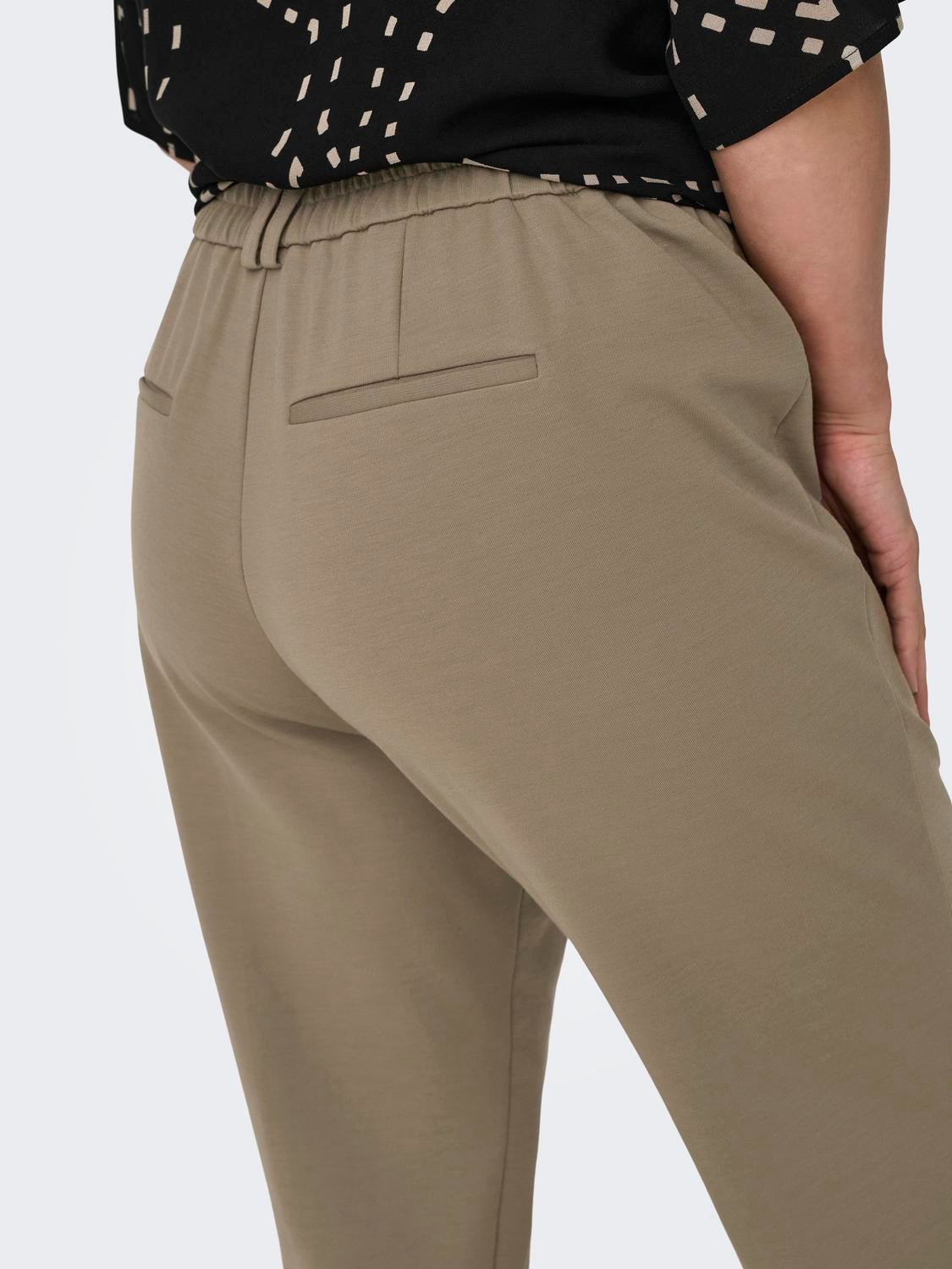 CARPEACH Hohe Taille Ausgestellt Hose Caribou