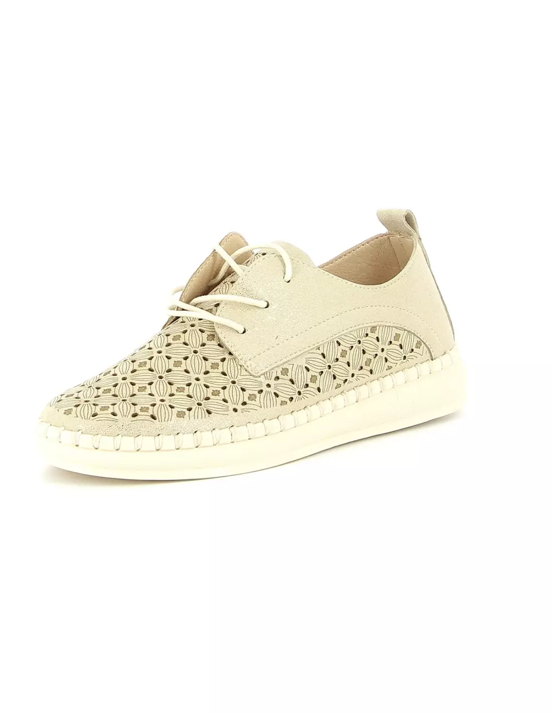 TOTAL LOOKERS 9163 - Derbies, richelieus & trotteurs Gold