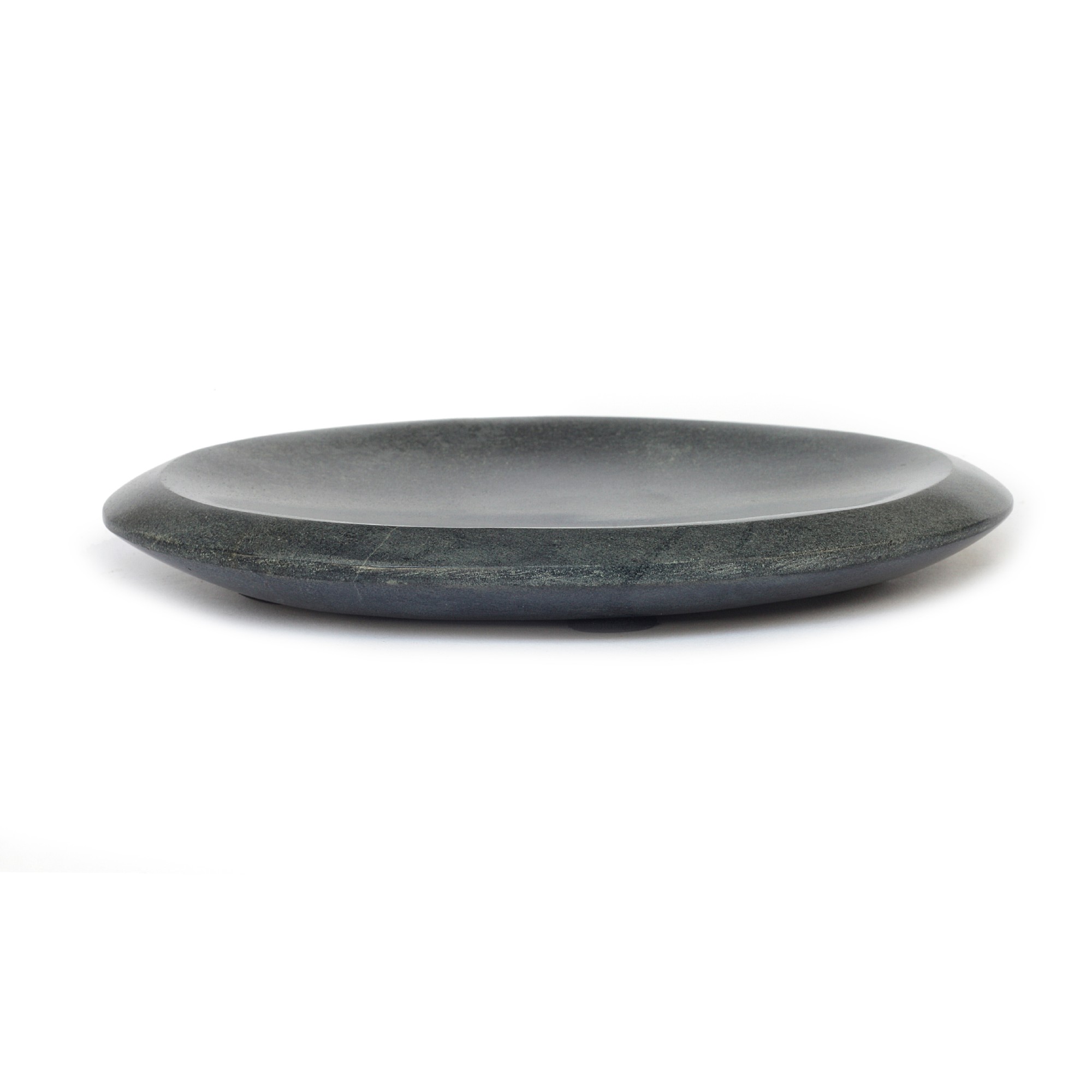 Steinschale 'Dhiren', B 14 cm, L 11 cm, H 1,5 cm von fischer's lagerhaus