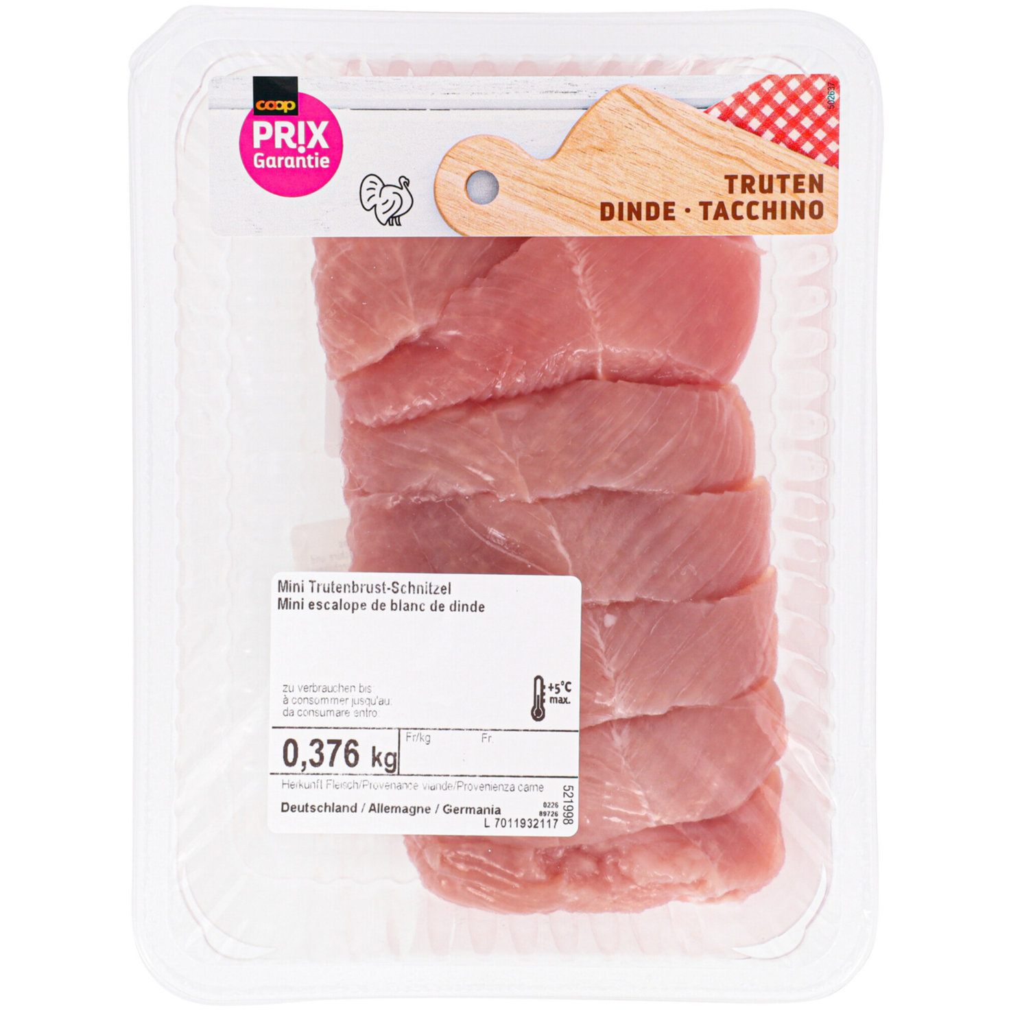 Prix Garantie Truten mini Schnitzel ca. 400g