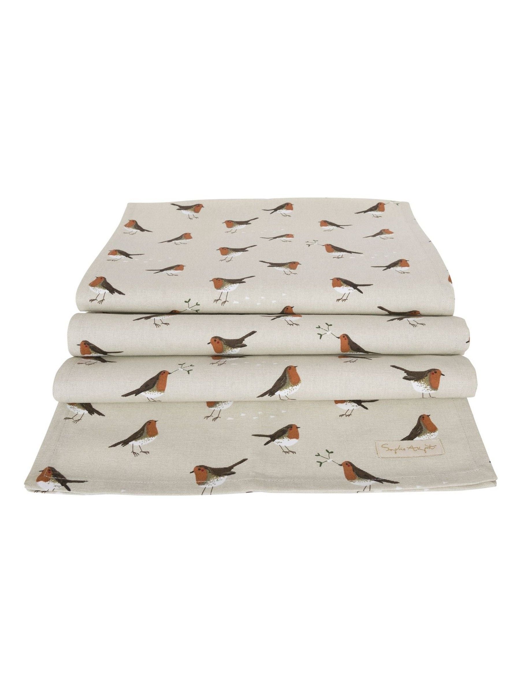 Sophie Allport Robin Neutral Table Runner