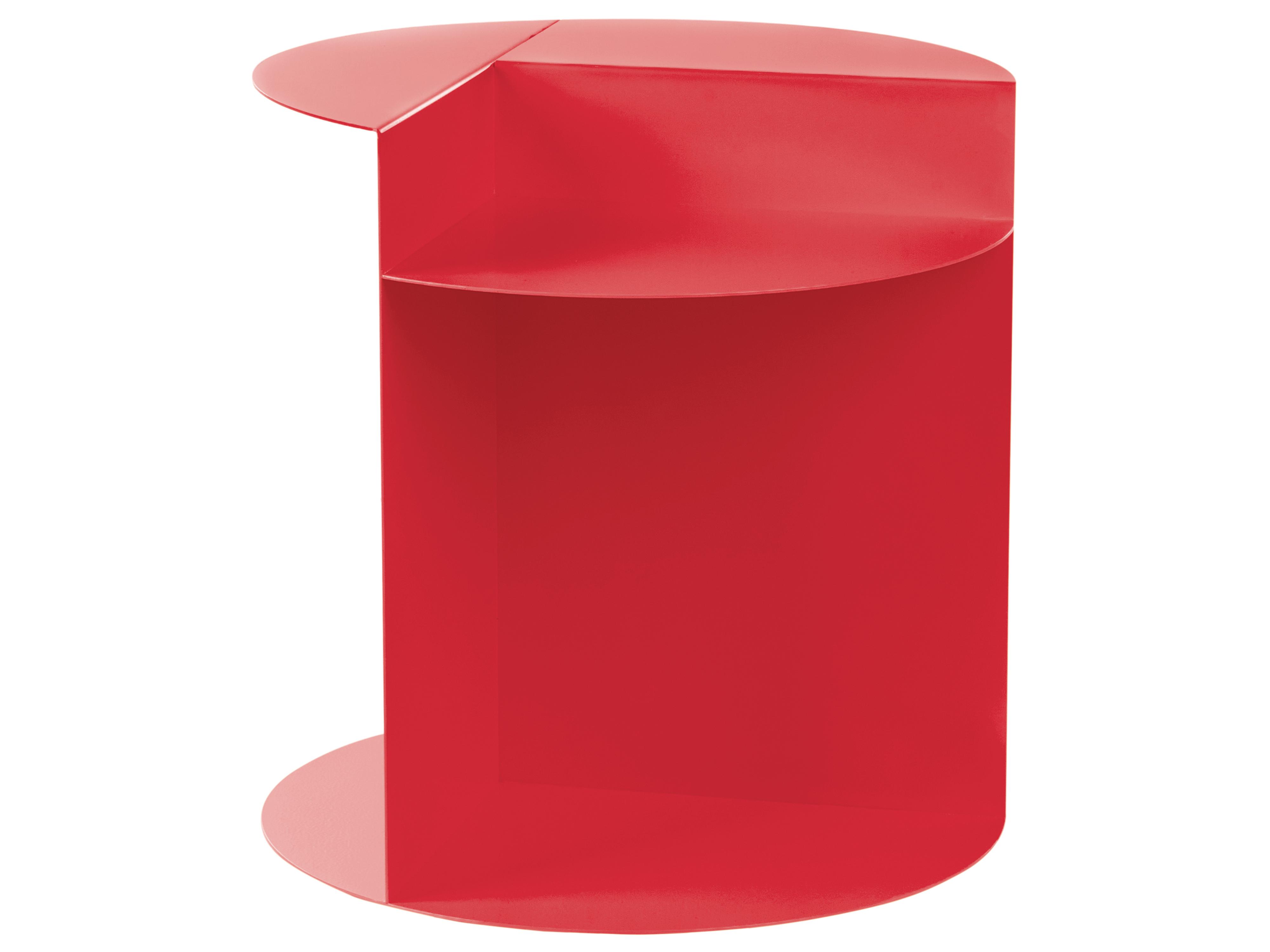 Bijzettafel TAGGART Metaal Rood