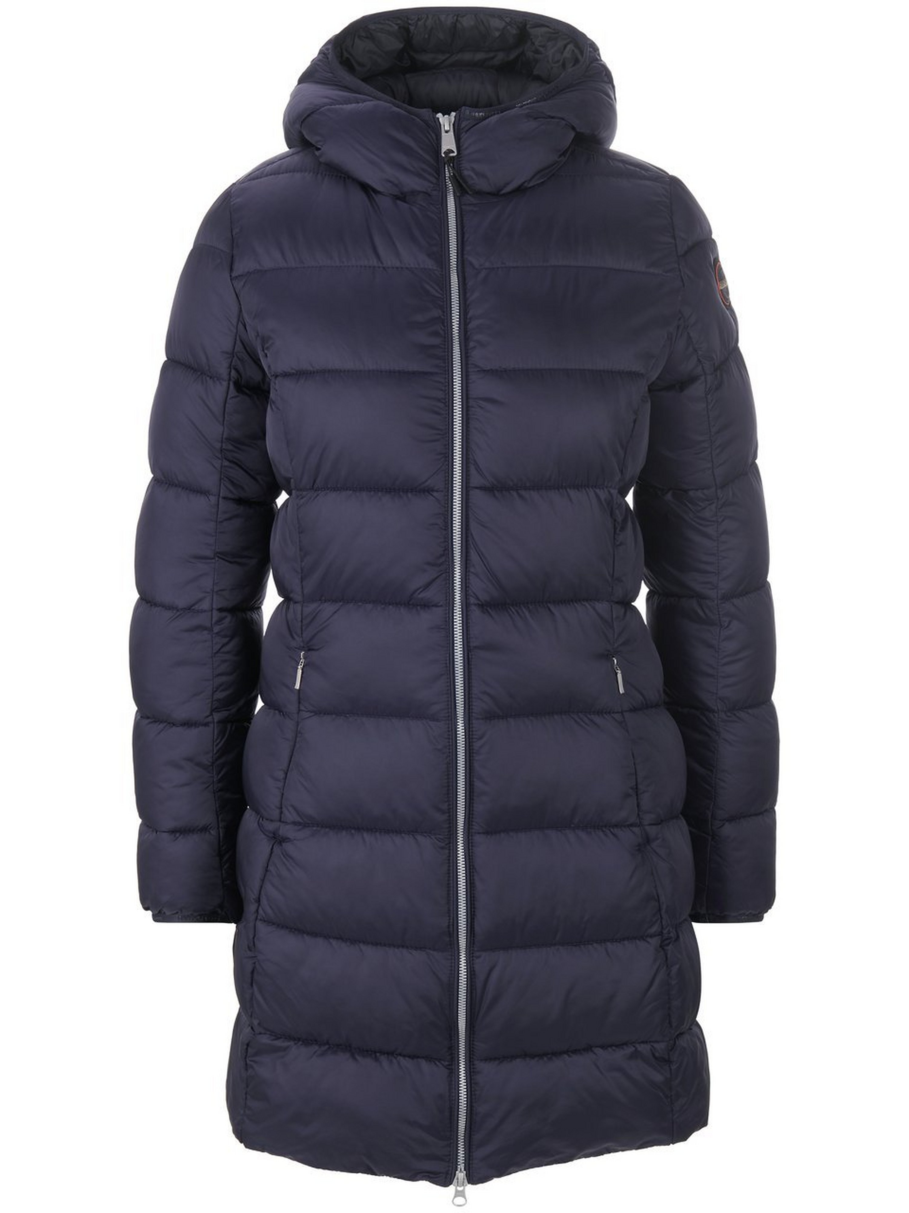 Longjacke mit Kapuze