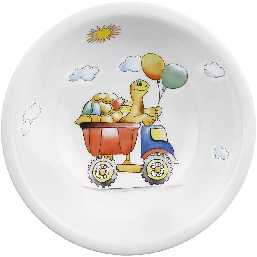 Seltmann Weiden Kindergeschirr Set Compact Flinke Flitzer bunt