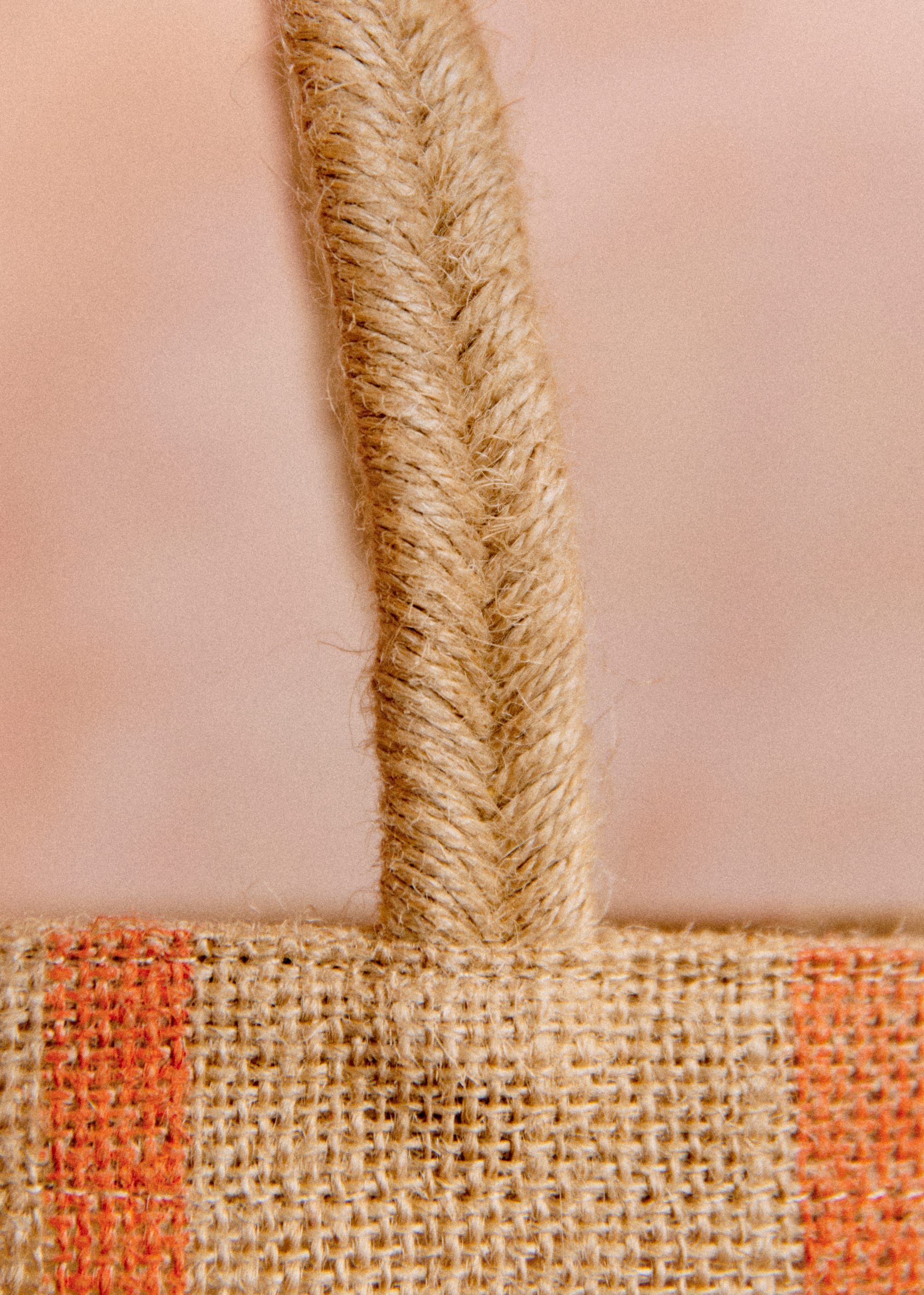 Petit Cabas Jute - Rouge - SACS/NEW SACS Nos Paniers 5906385