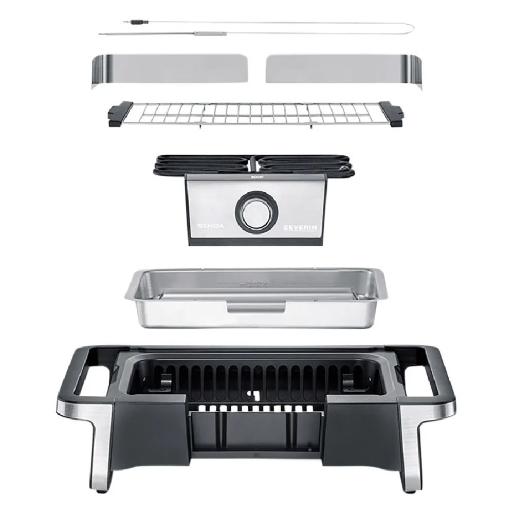 Barbecue grill sur pied int/extSeverin Senoa noir