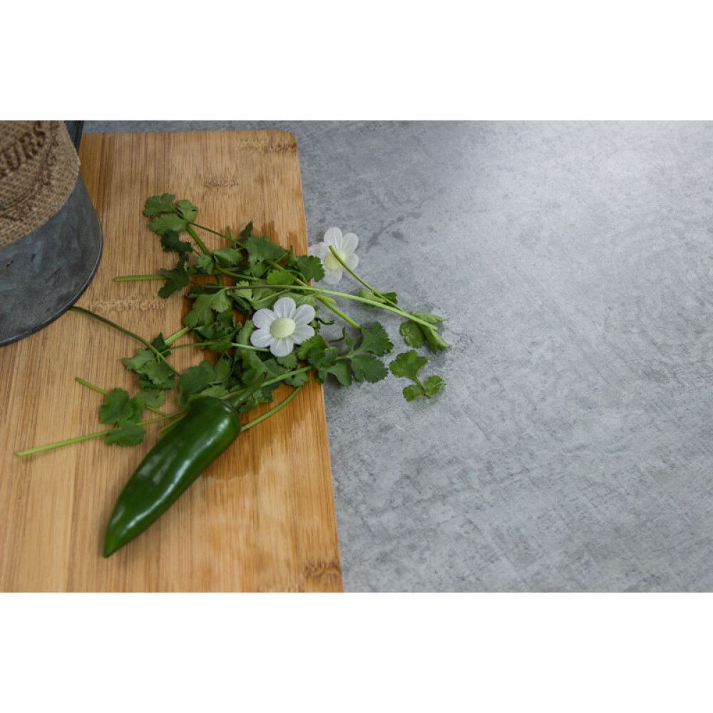 BENKEPLATE ZENITH WOODSTONE GREY GRANITE 12,5X635X2995MM