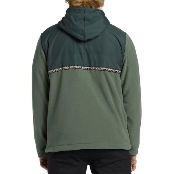 Sweat polaire BILLABONG BOUNDARY LITE ZIP FOREST GREEN