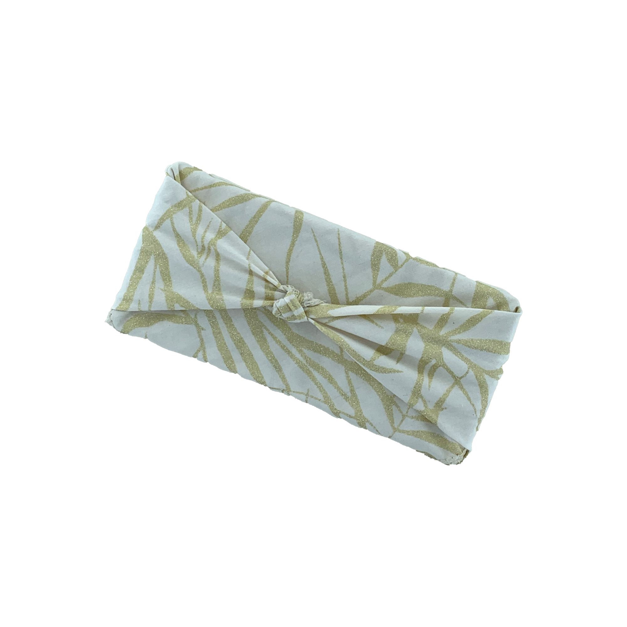 Furoshiki Petit 35 X 35 Cm Ramage Or