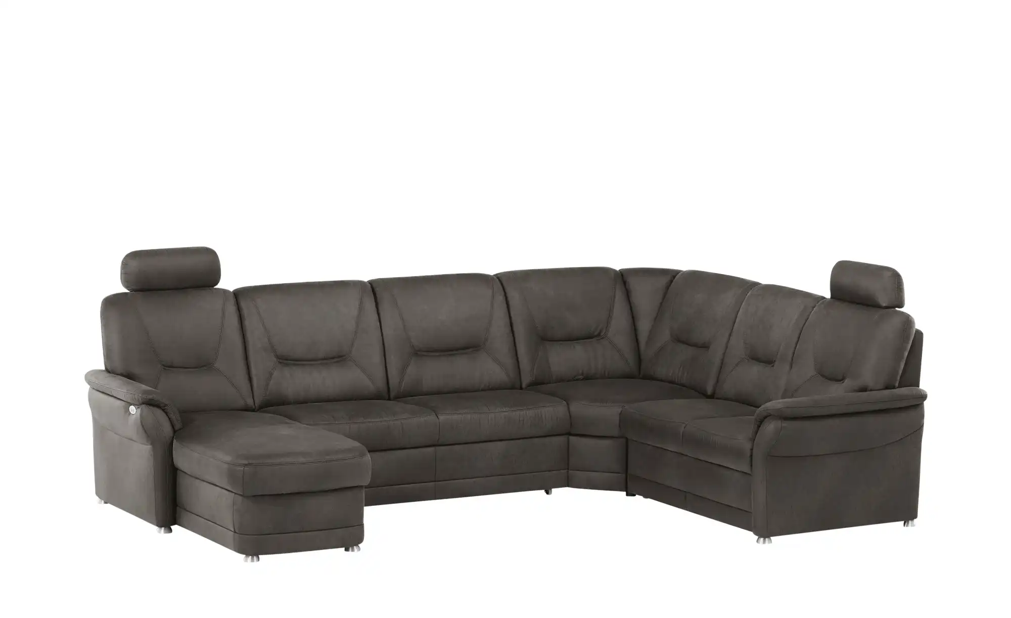 meinSofa Wohnlandschaft aus Mikrofaser Edda