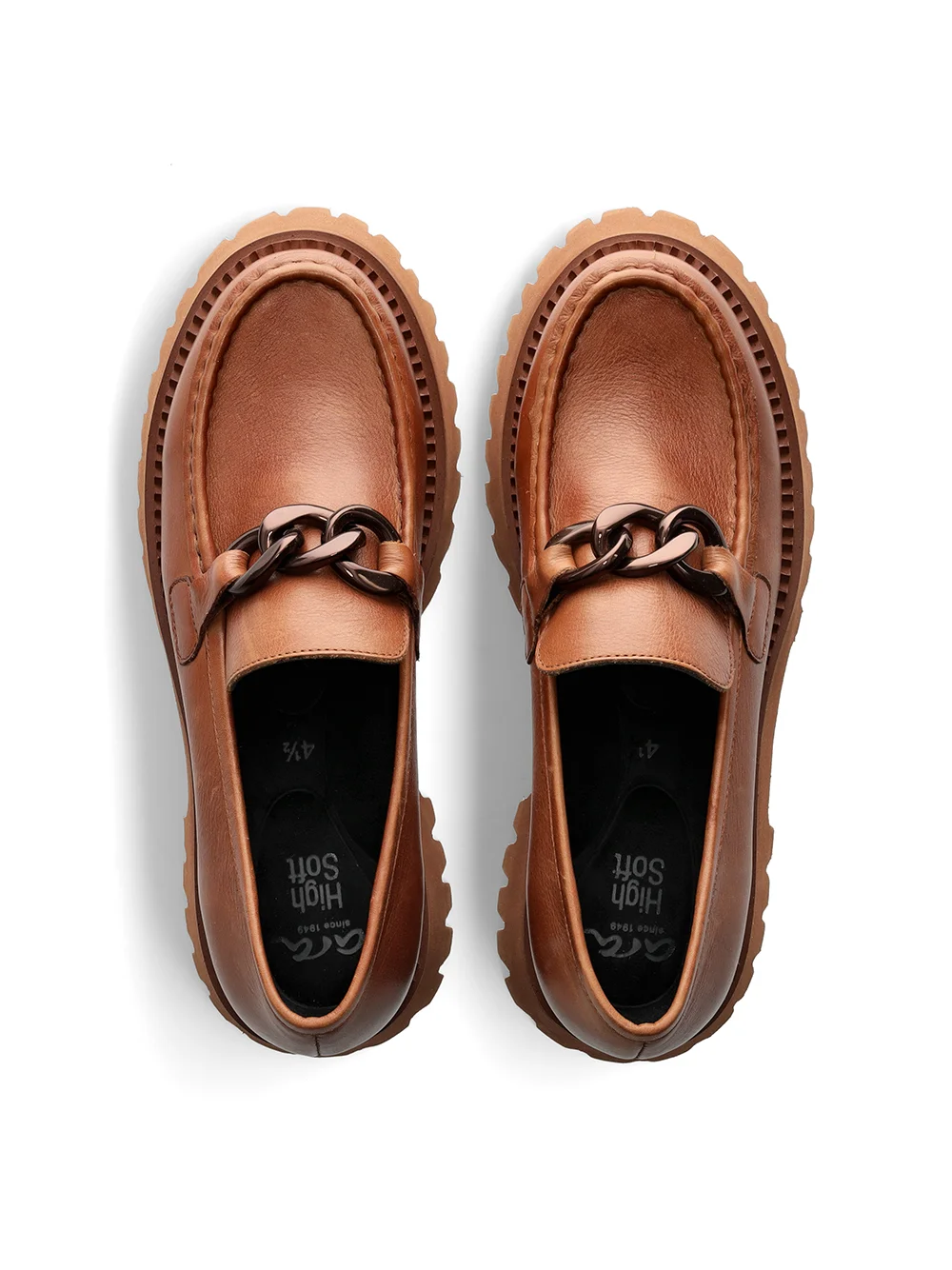 Slipper Amsterdam cognac