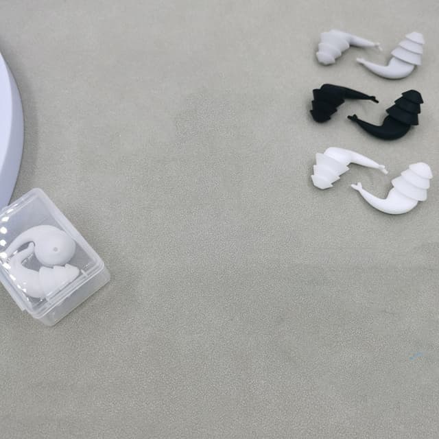 Tre-lags ørepropper Sort