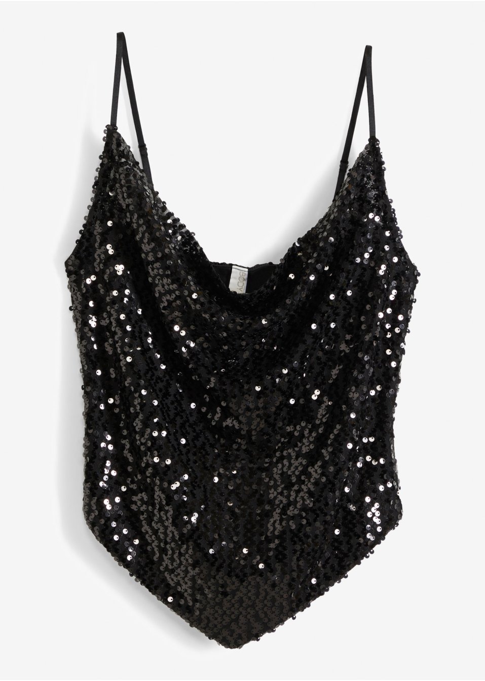 Top à paillettes