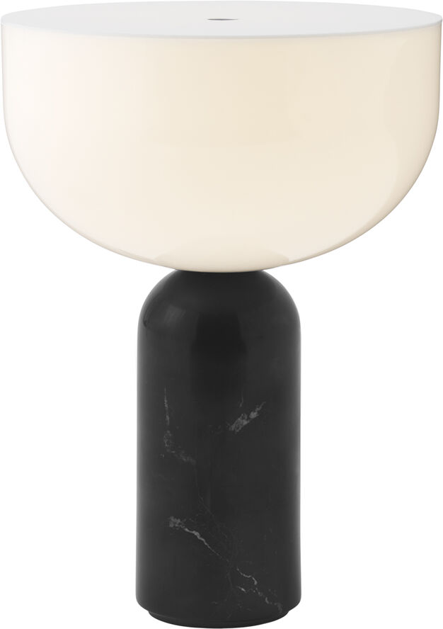 New Works Kizu Portable Lamp Black marble