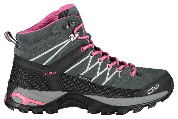Chaussures de Randonnée CMP Rigel Mid Wp Gris Femme
