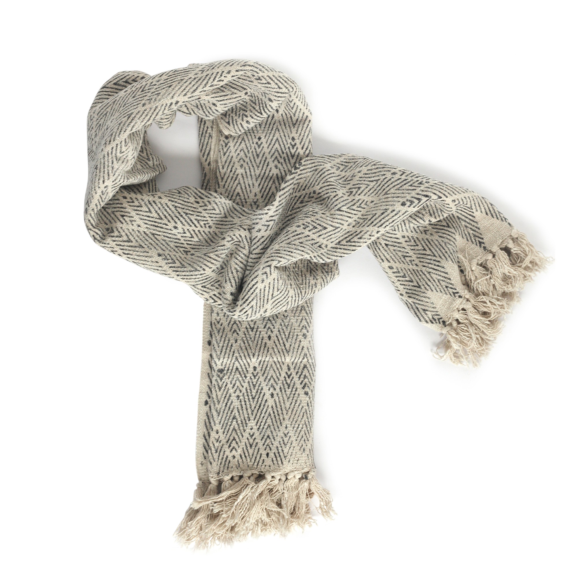 Throw 'Bagoi', schwarz, beige, T 120 cm, B 170 cm günstig bestellen