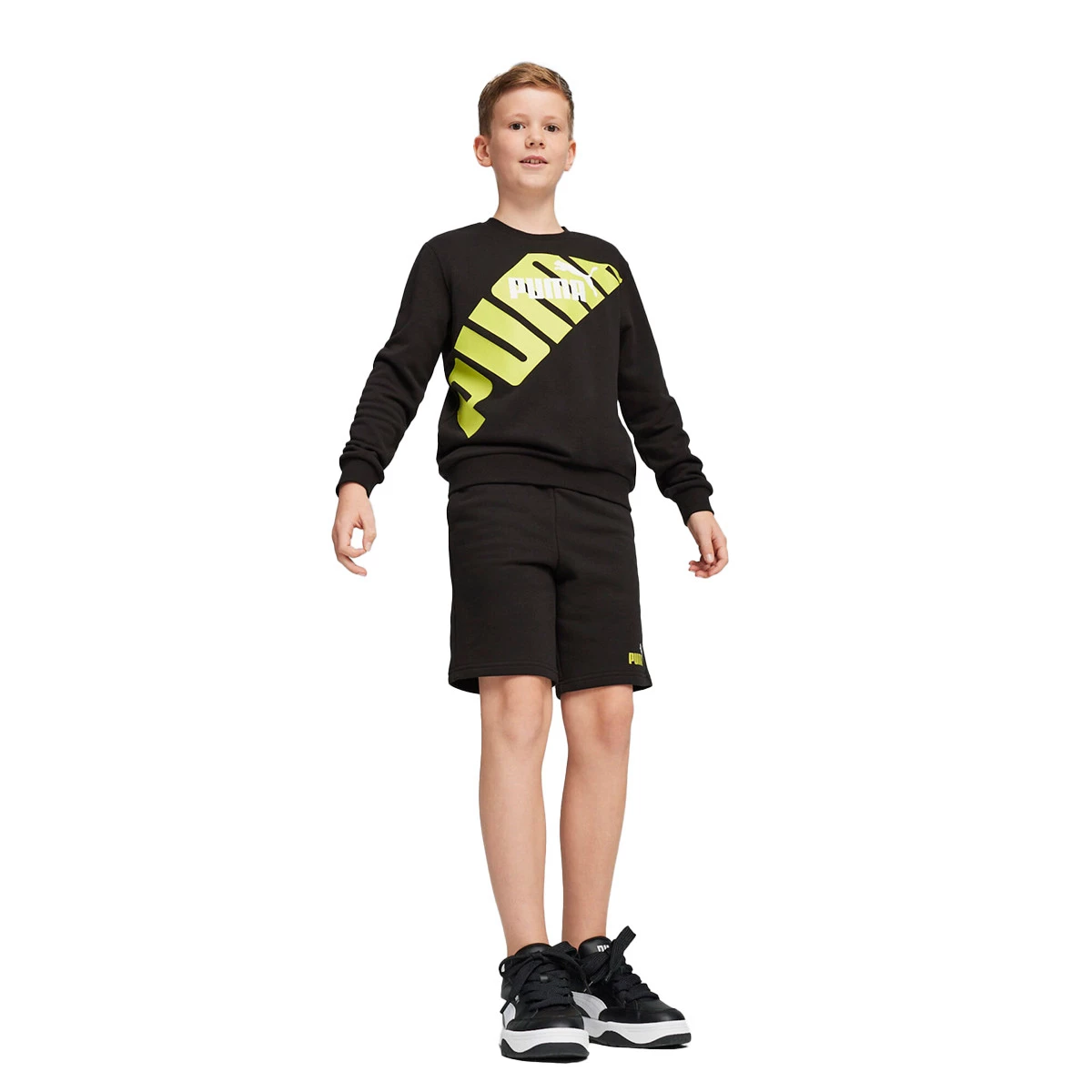 Sweatshirt Puma Power Graphic Crew Criança