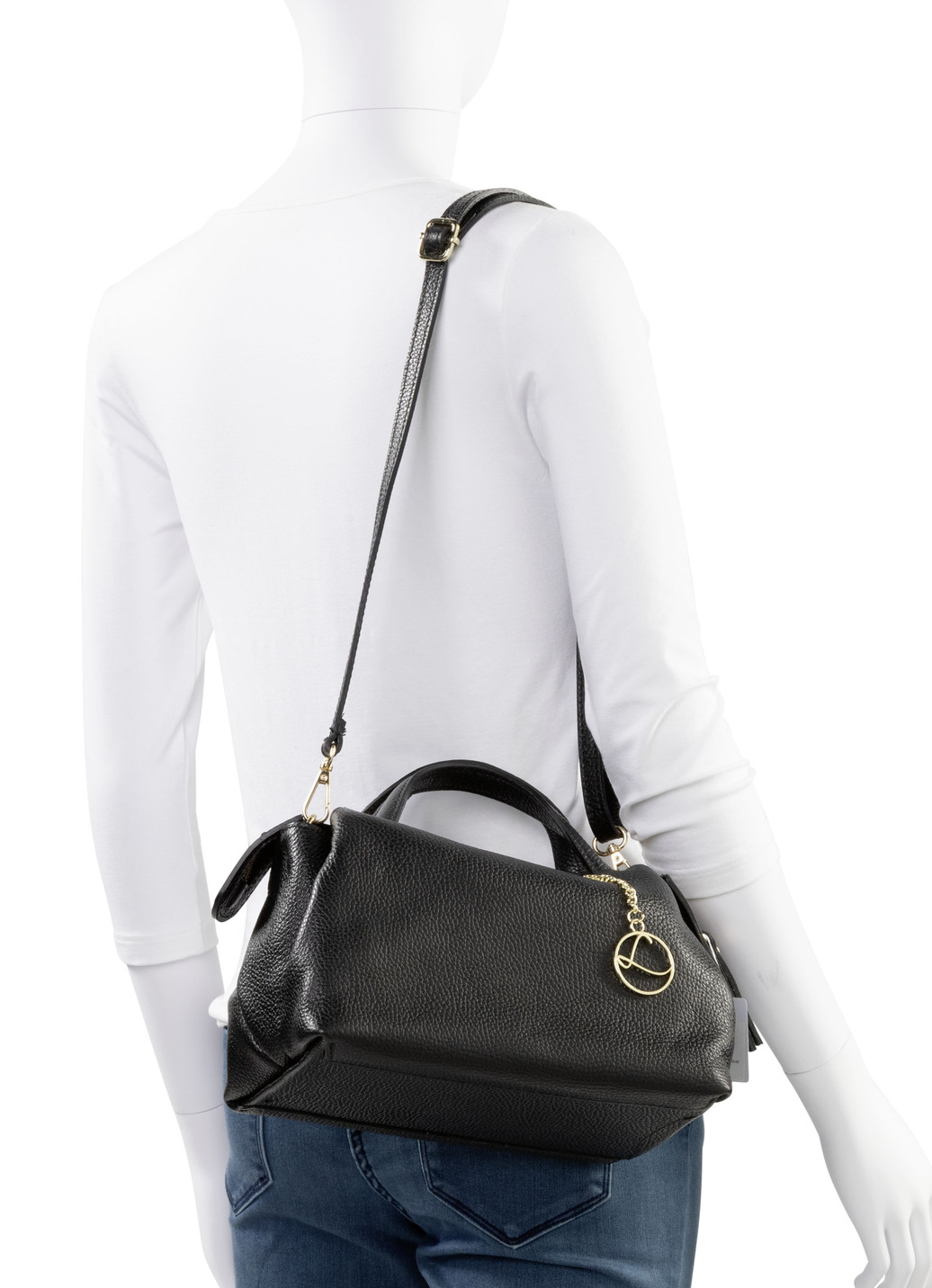 Laurina Tasche aus genarbtem Kalbleder