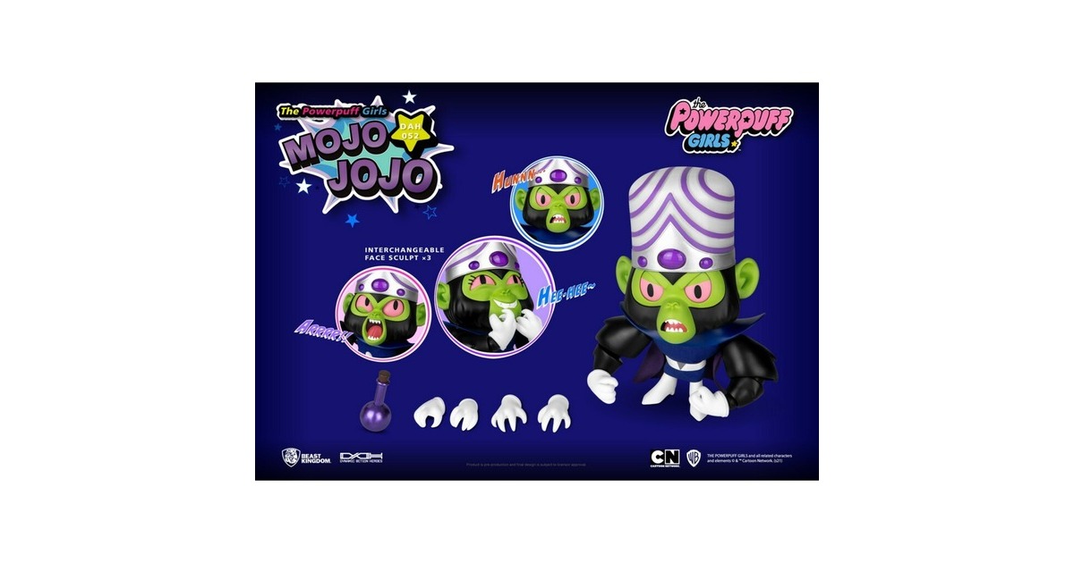 Beast KingdomThe Powerpuff Girls: Mojo Jojo 1:9 Scale Figure speelfiguur