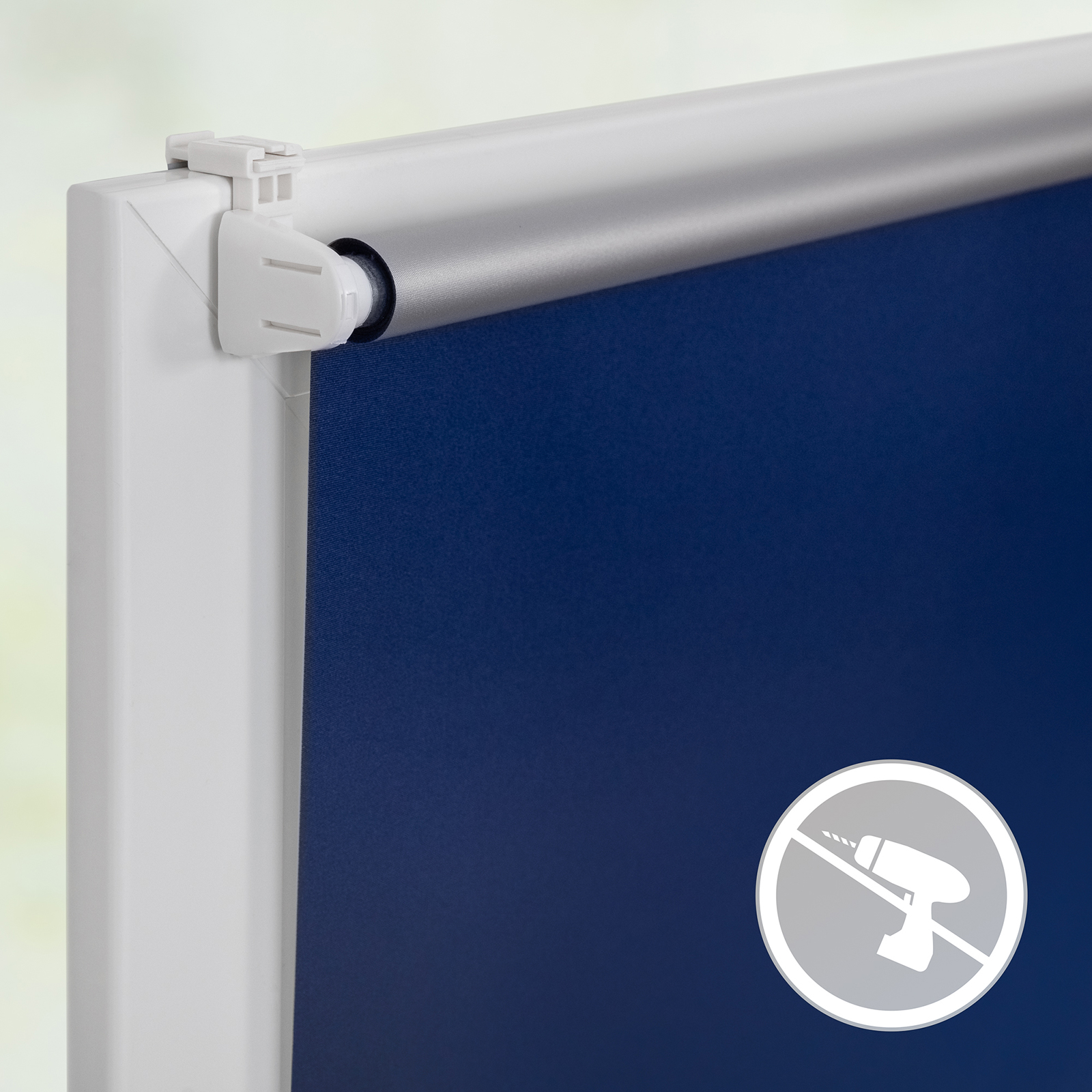LICHTBLICK Thermo-Rollo - blau - 40x150 cm