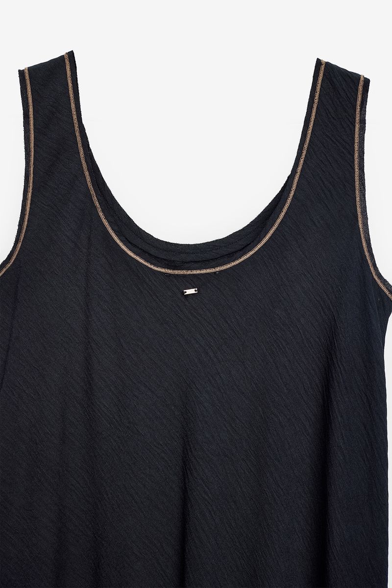 VESTIDO COMPRIDO COM ALÇAS LARGAS