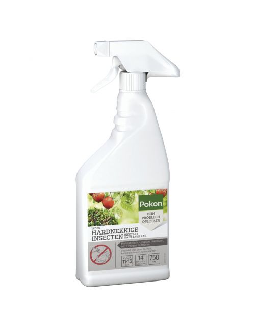 Pokon Tegen Insecten Hardnekkig Spray - Insectenbestrijding - 750 ml