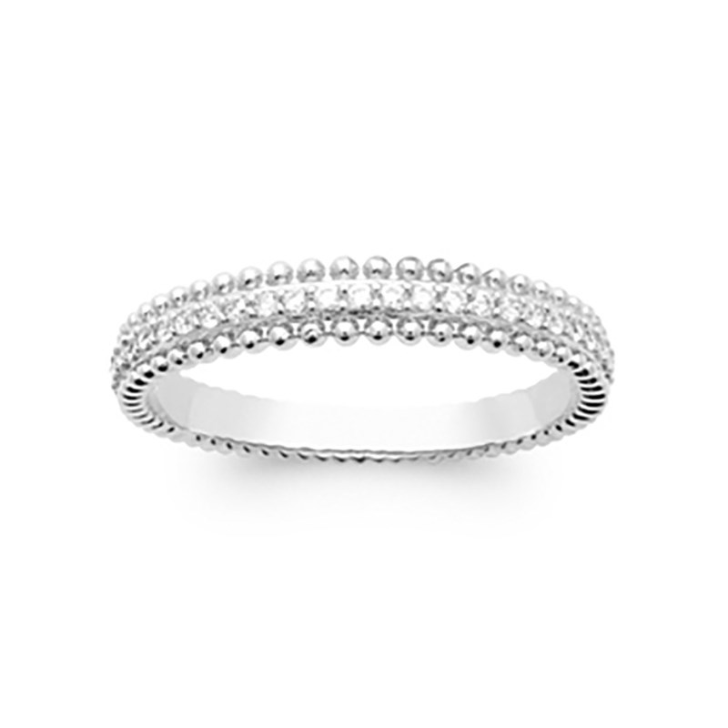 Bague Femme - Argent 925 - Oxyde de zirconium