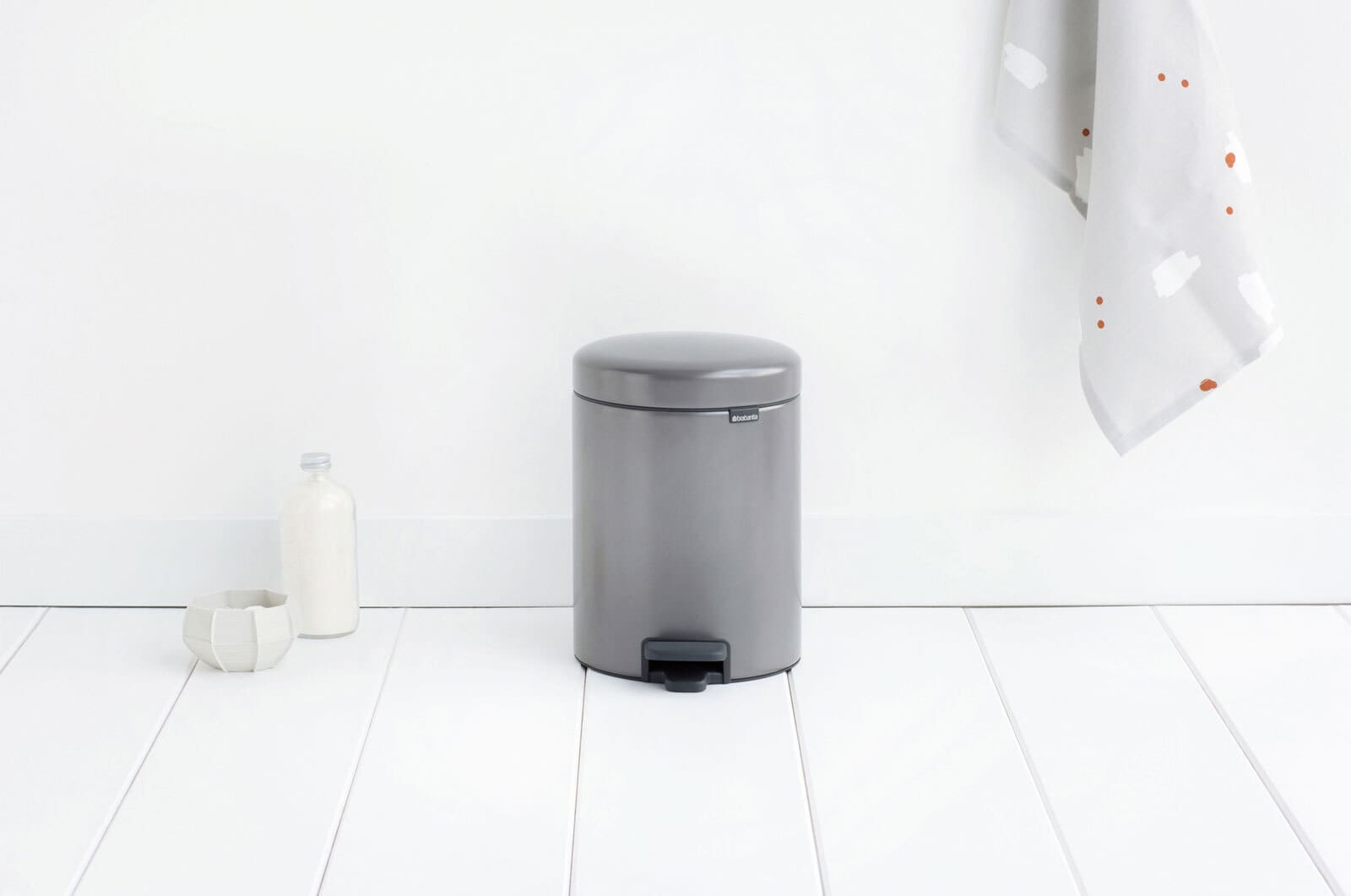 brabantia Kosmetikeimer NEWICON 5 Liter platinum