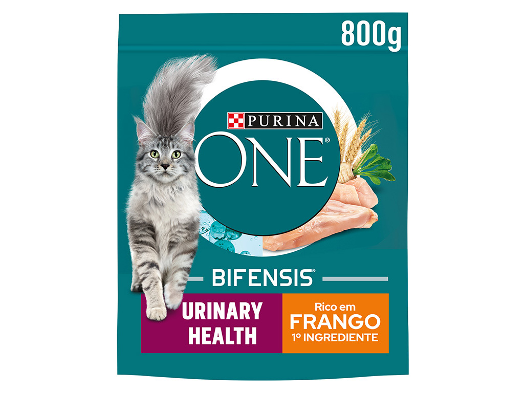 RAÇÃO PARA GATO PURINA ONE TRATO URINÁRIO COM FRANGO 800G