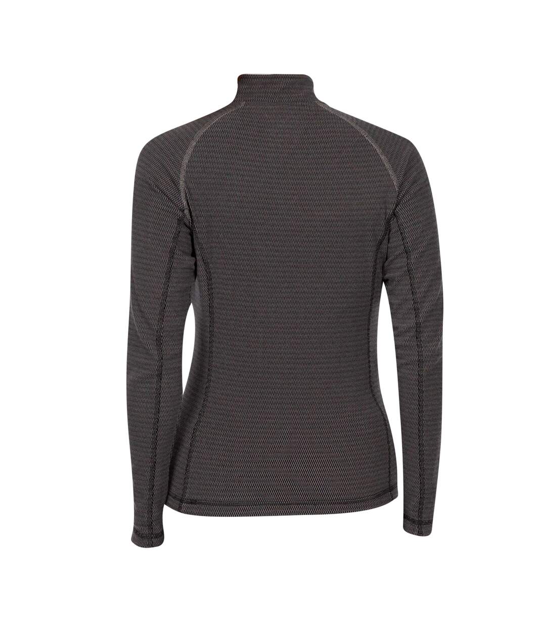 Trespass - Haut thermique GINA - Femme (Noir / Gris orage) - UTTP5855