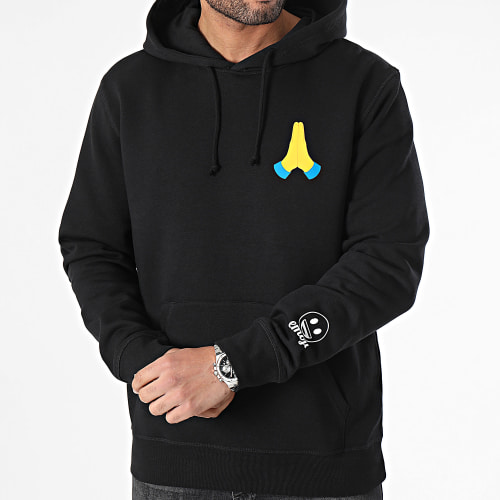 Sweat Capuche Pray Noir
