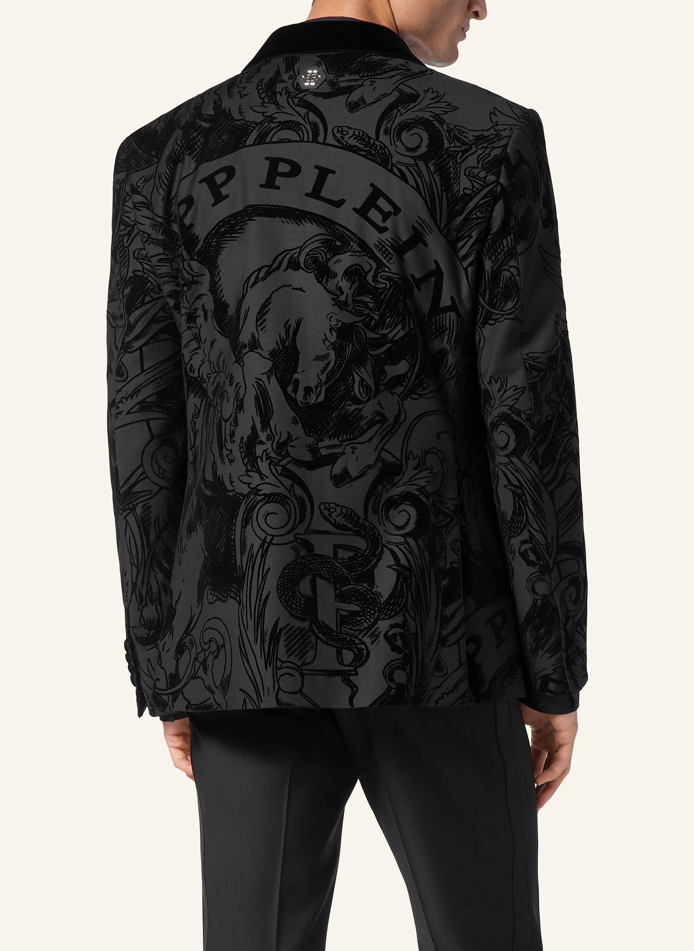 PHILIPP PLEIN Wollsakko Regular Fit