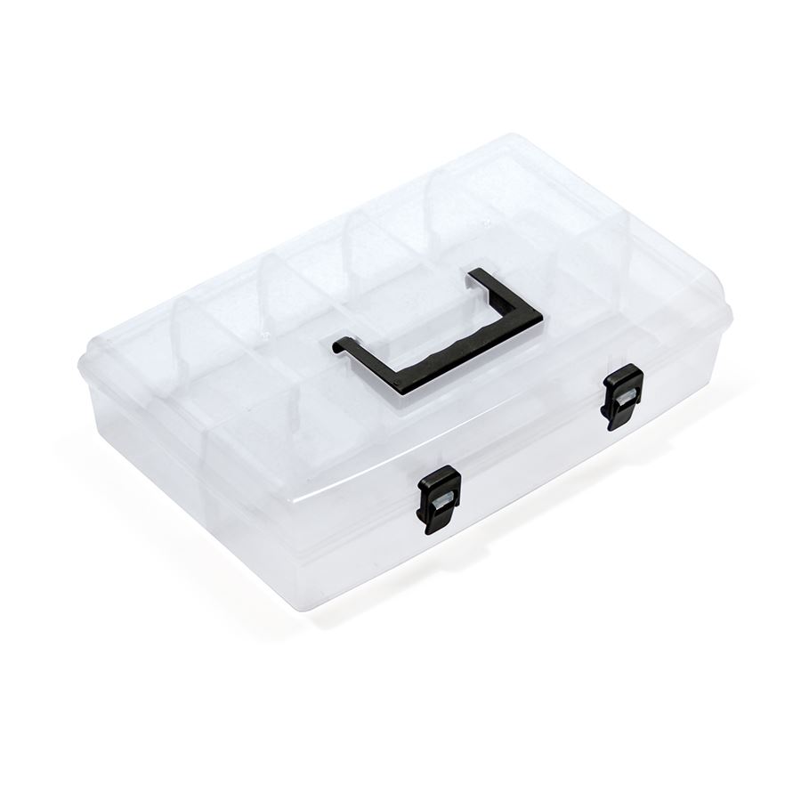 Uni-Sortierbox 36x8,5x23,8cm Transparent