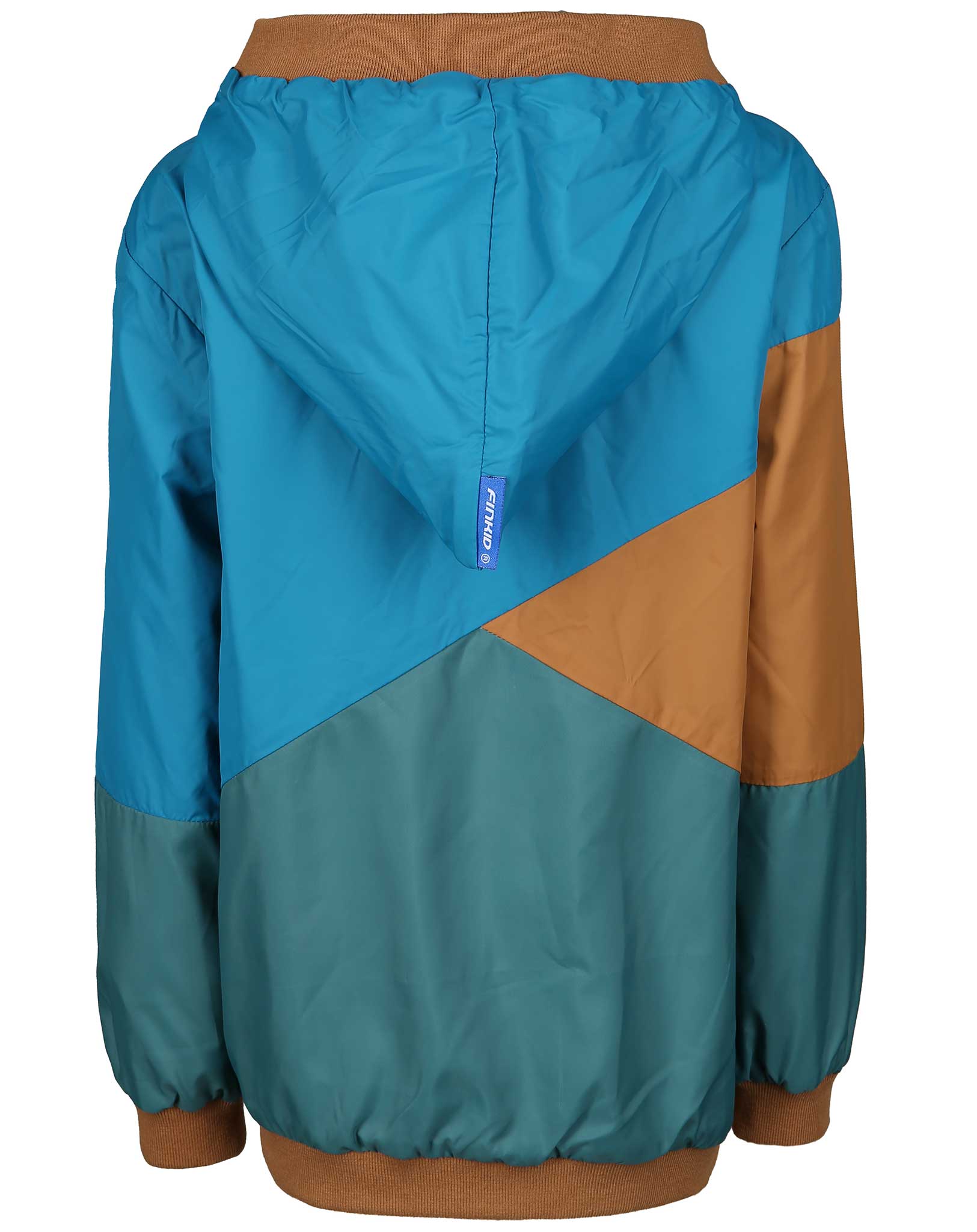 Wende-Regenjacke MUUTUVA in jungle/almond