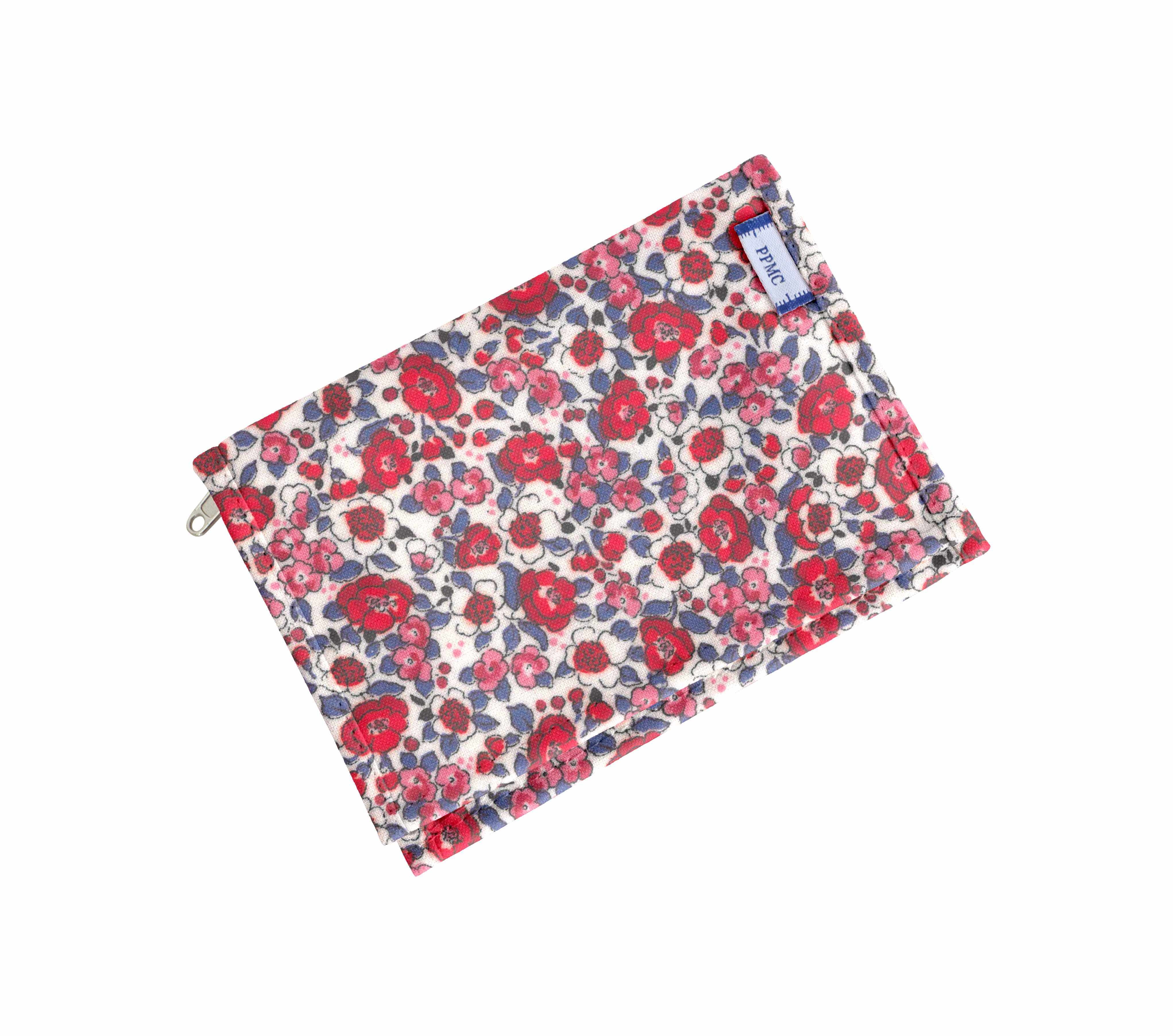 Portefeuille Compact Rouge Corolle