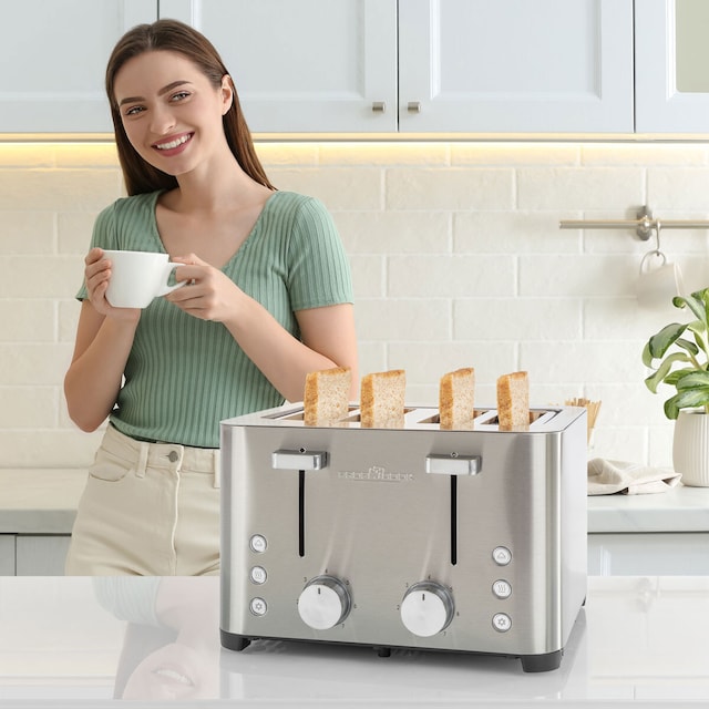 ProfiCook Toaster PC-TA 1252 Edelstahl 1500 Watt