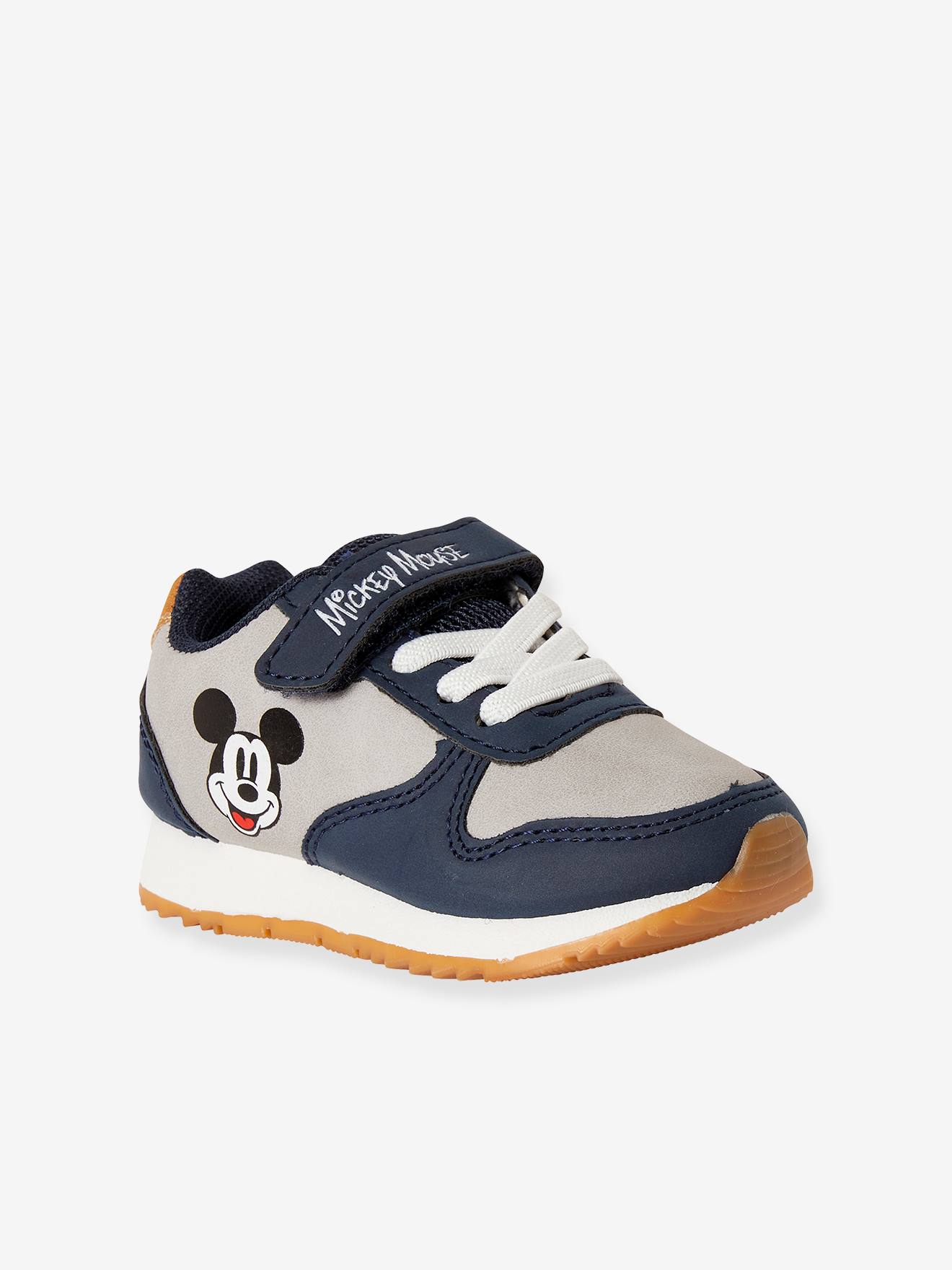 Tênis DS® Mickey Mouse azul escuro liso com estampas