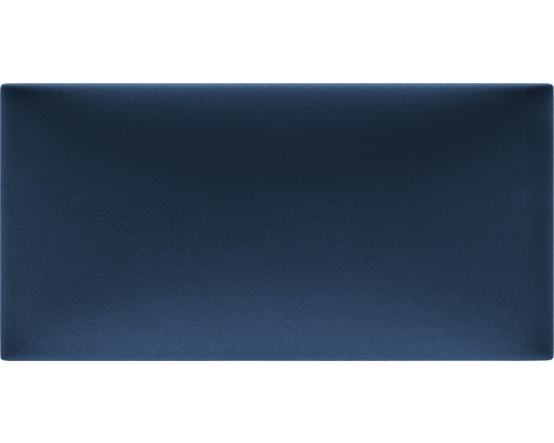 Wandkussen Riviera, donkerblauw, fluweellook, 30 x 60 cm