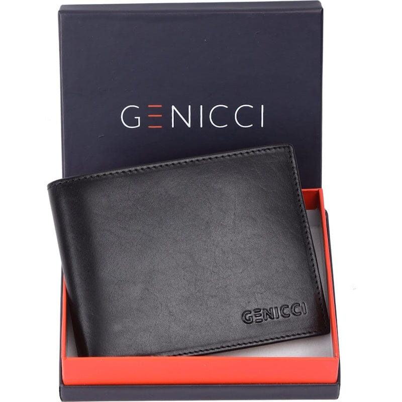 Genicci Noble Obama Heren Portemonnee Black