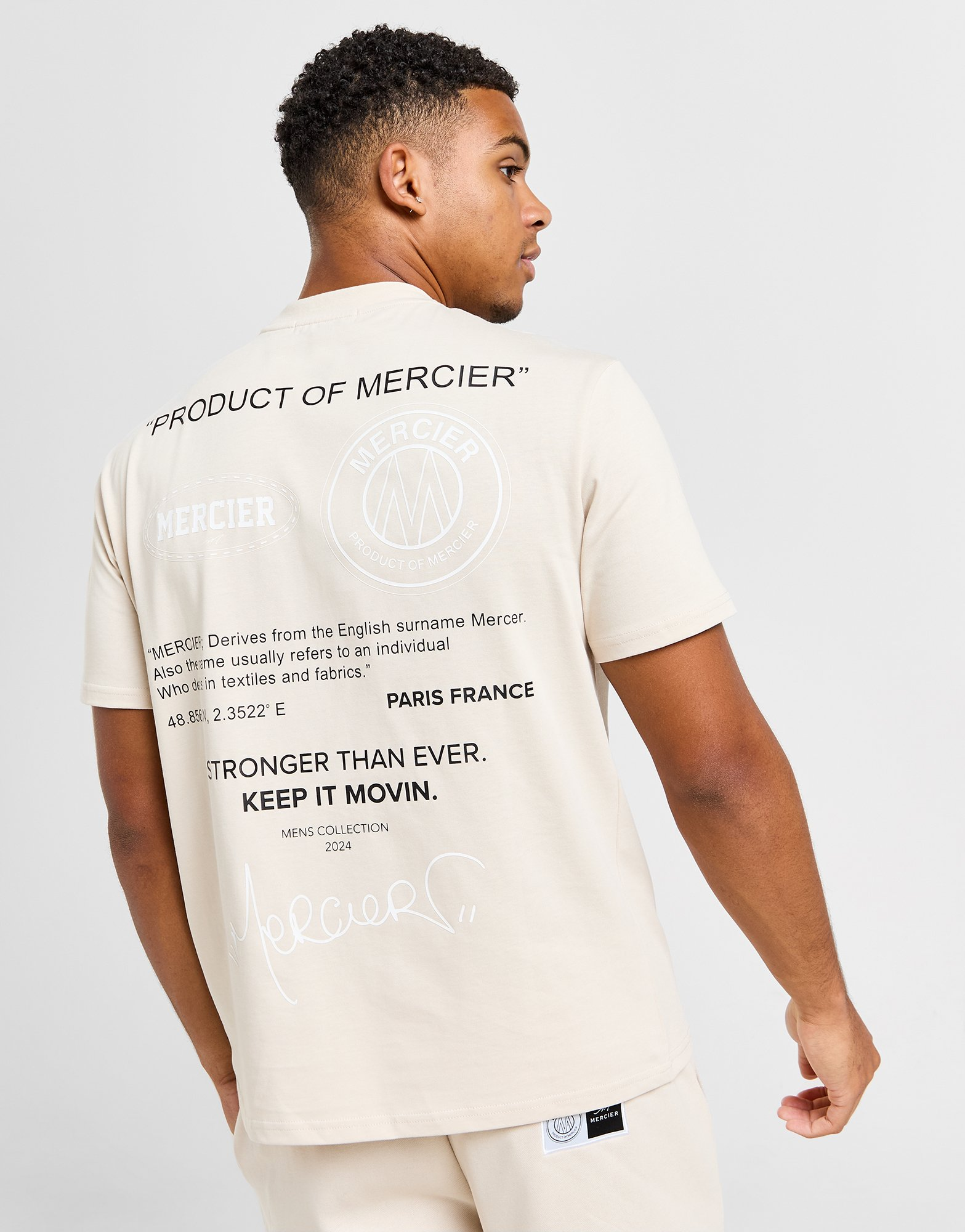 MERCIER T-shirt Caruso Homme