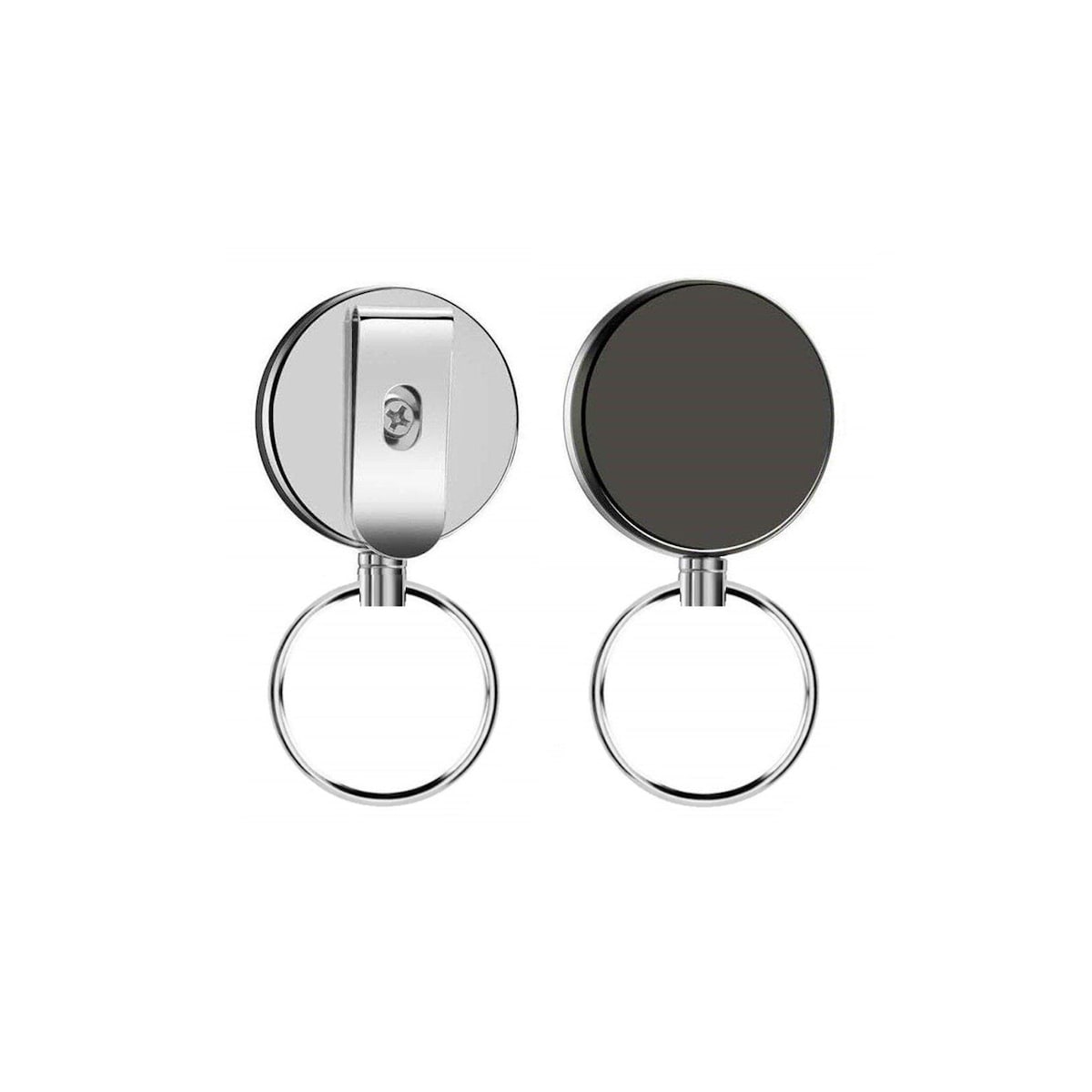 Uttrekkbar nøkkelring med jojo-funksjon og snor, 62 cm 1 pack