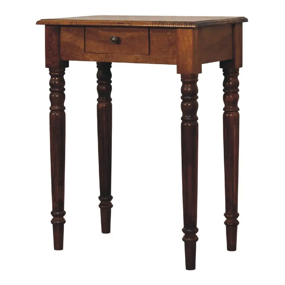 Sidetable - Franse vintage - Kastanjebruine