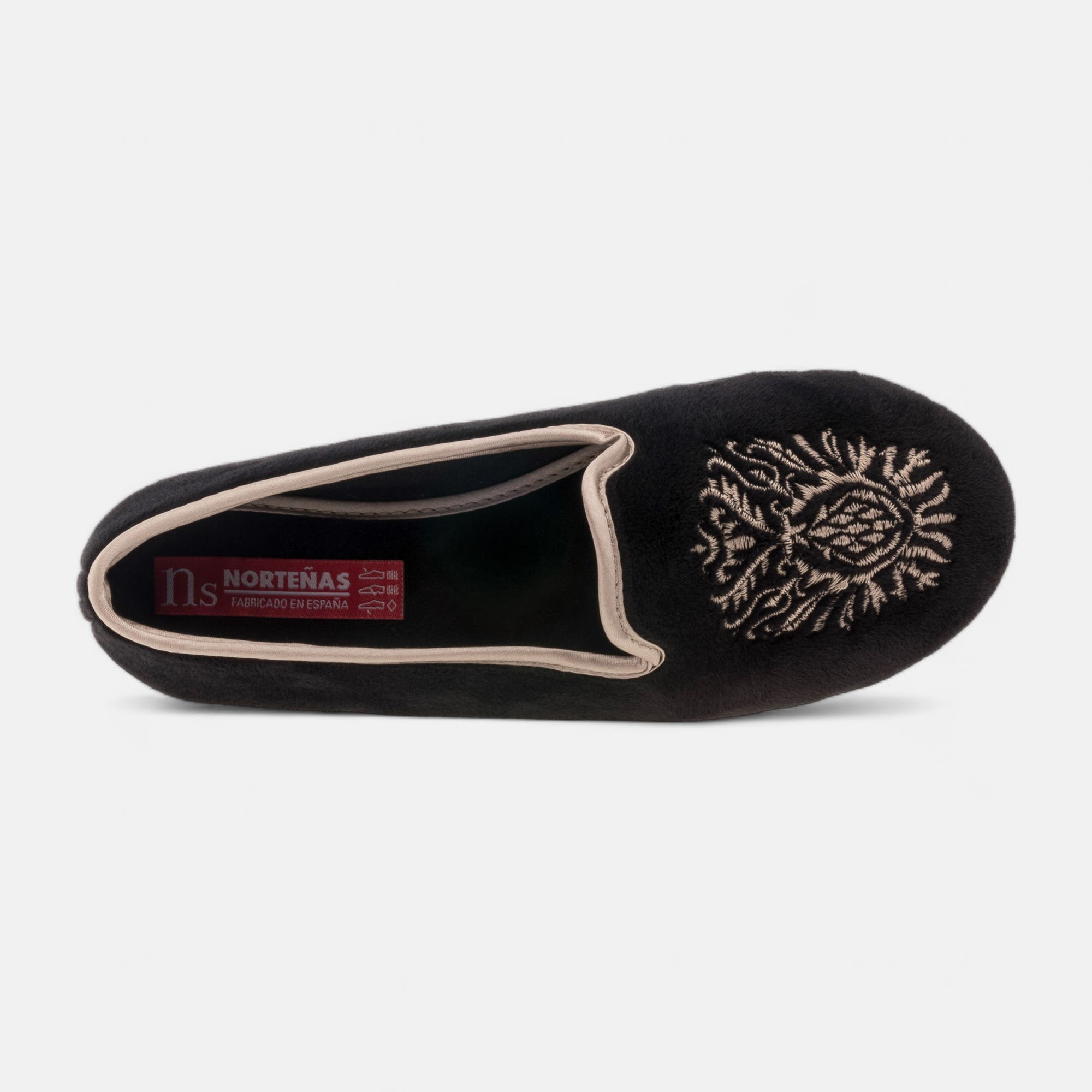 Chaussons ballerines Femme noir