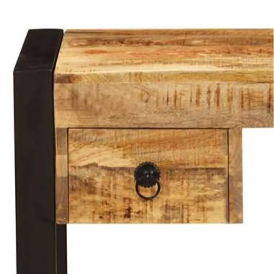 vidaXL - Schrijftafel - Bruin - Hout - 110 x 50 x 77 cm