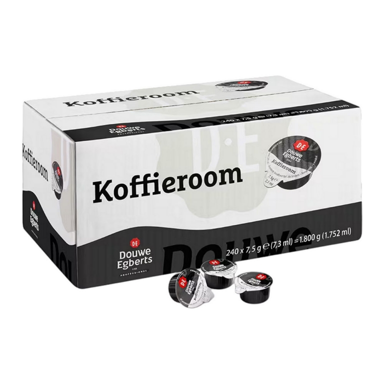 Douwe Egberts roomcups 7,5 gr. 240 stuks