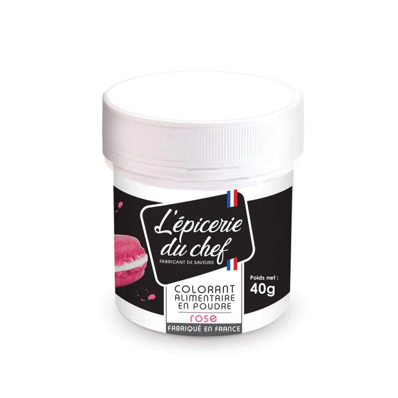 Colorant alimentaire en poudre rose 40 g Scrapcooking
