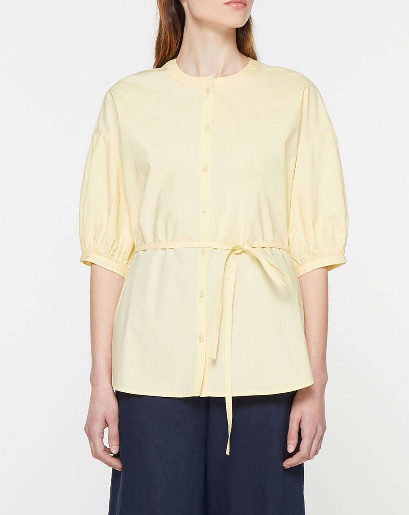 Jodhpur Top en Popeline de Coton bio Misto jaune